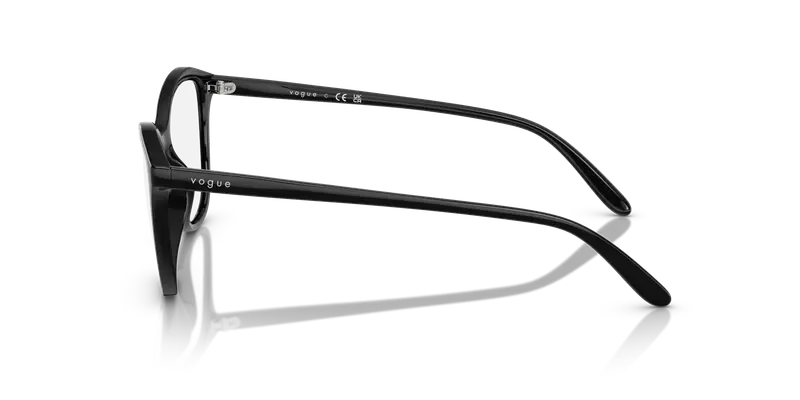 VOGUE EYEWEAR Donna VO5602 W44 Montature da vista Nylon Nero Trasparente Geometrica Normale miniatura 3