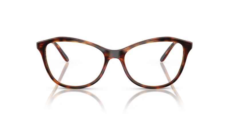 VOGUE EYEWEAR Donna VO5602 W656 Montature da vista Nylon Marrone Trasparente Geometrica Normale miniatura 2