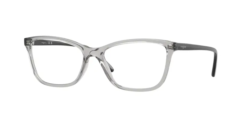 VOGUE EYEWEAR Donna VO5603  2726 Montature da vista Nylon Grigio Trasparente Farfalla Normale