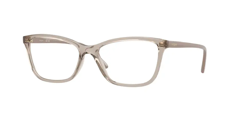 VOGUE EYEWEAR Donna VO5603  2990 Montature da vista Nylon Marrone Trasparente Farfalla Normale