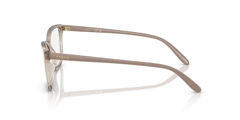 VOGUE EYEWEAR Donna VO5603 2990 Montature da vista Nylon Marrone Trasparente Farfalla Normale miniatura 3