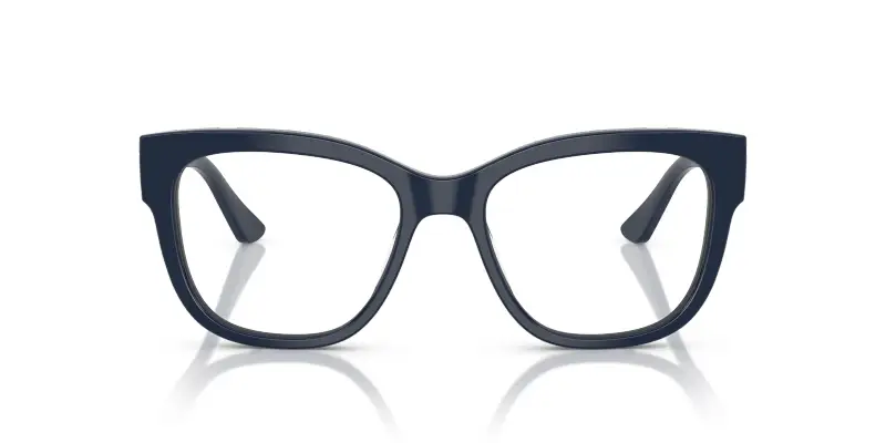 Donna VO5605 3240 Montature da vista Acetato Blu Trasparente Squadrata Normale miniatura 3