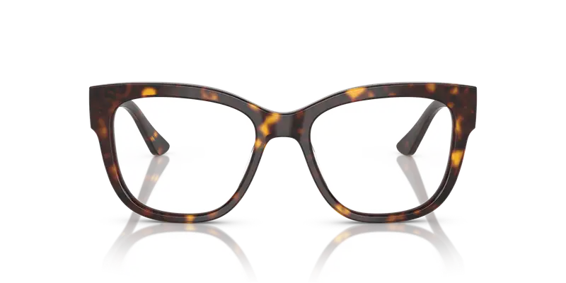 VOGUE EYEWEAR Donna VO5605 W656 Montature da vista Acetato Marrone Trasparente Squadrata Normale miniatura 2