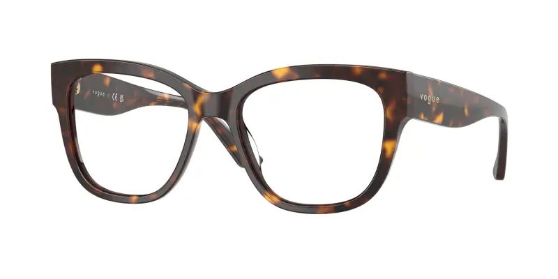 Donna VO5605 W656 Montature da vista Acetato Marrone Trasparente Squadrata Normale