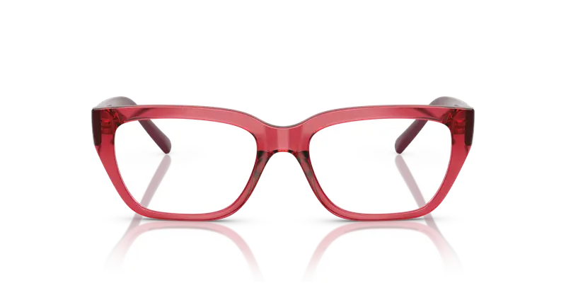 VOGUE EYEWEAR Donna VO5609 3084 Montature da vista Nylon Viola Trasparente Pillow Normale miniatura 2