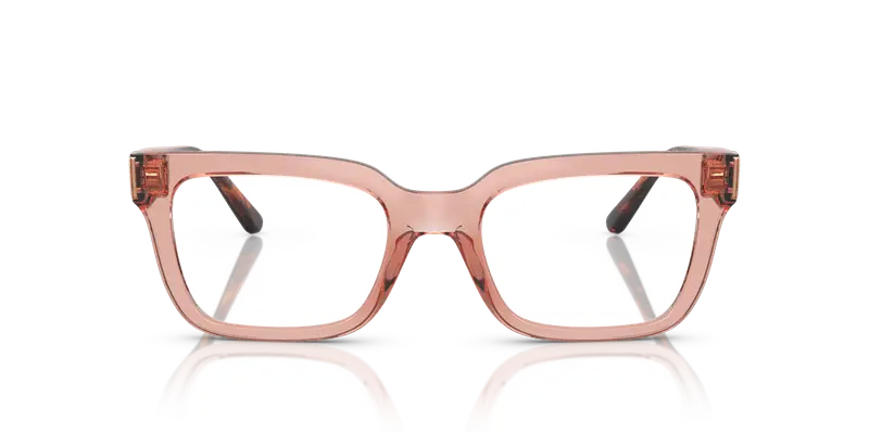 VOGUE EYEWEAR Donna VO5611B 2864 Montature da vista Nylon Rosa Trasparente Pillow Normale miniatura 2