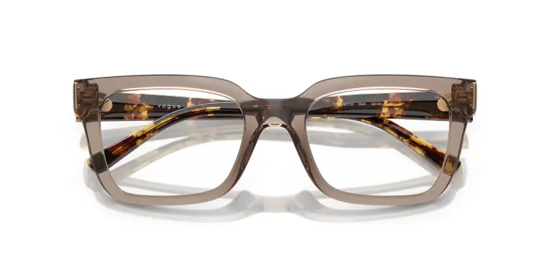 Donna VO5611B 2940 Montature da vista Nylon Marrone Trasparente Pillow Normale miniatura 2