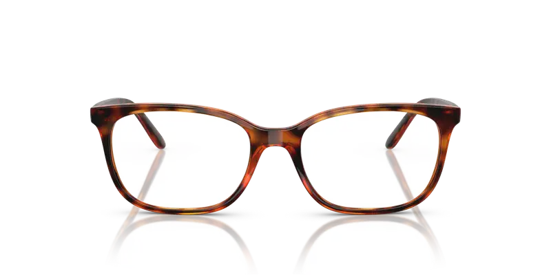 VOGUE EYEWEAR Donna VO5621 W656 Montature da vista Nylon Marrone Trasparente Pillow Normale miniatura 2