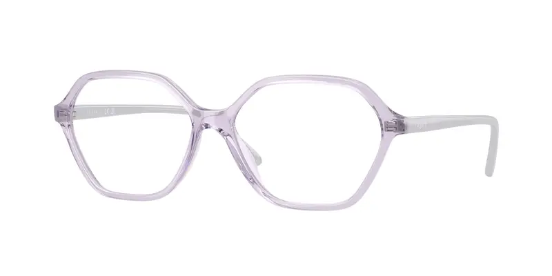 VOGUE EYEWEAR Donna VO5622  2745 Montature da vista Nylon Viola Trasparente Geometrica Normale