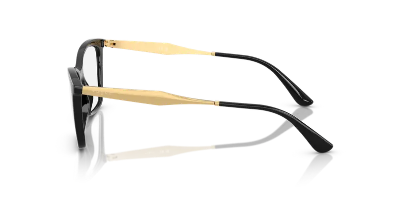 VOGUE EYEWEAR Donna VO5624 W44 Montature da vista Nylon Nero Trasparente Farfalla Normale miniatura 3