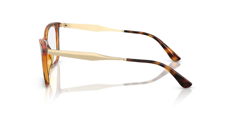 VOGUE EYEWEAR Donna VO5624 W656 Montature da vista Nylon Marrone Trasparente Farfalla Normale miniatura 3