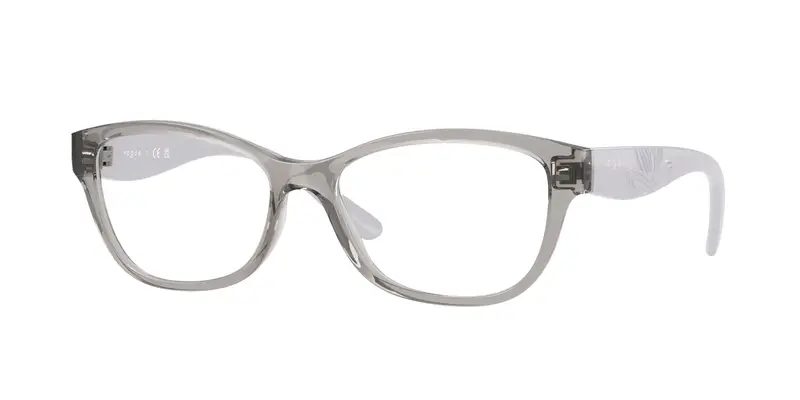 VOGUE EYEWEAR Donna VO5627  3184 Montature da vista Nylon Grigio Trasparente Farfalla Normale