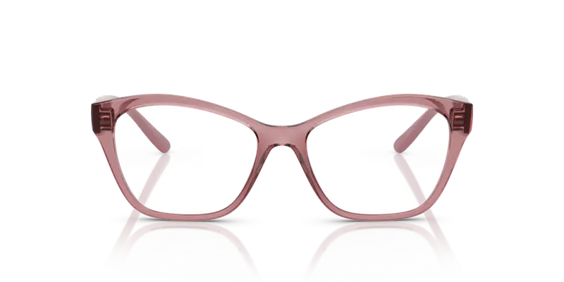 VOGUE EYEWEAR Donna VO5628 3198 Montature da vista Nylon Rosa Trasparente Geometrica Normale miniatura 2