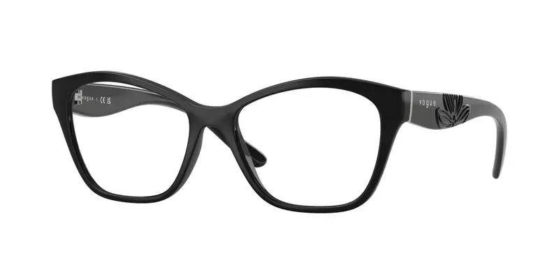 VOGUE EYEWEAR Donna VO5628  W44 Montature da vista Nylon Nero Trasparente Geometrica Normale