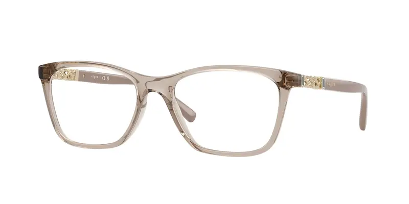 VOGUE EYEWEAR Donna VO5632B  2990 Montature da vista Nylon Marrone Trasparente Pillow Normale