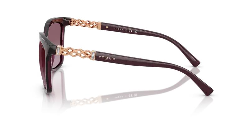 VOGUE EYEWEAR Occhiali da sole Donna Viola 845195 miniatura 3