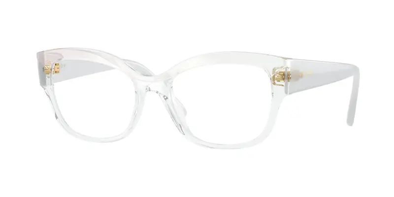 VOGUE EYEWEAR Donna VO5635U  3226 Montature da vista Nylon Bianco Trasparente Pillow Normale