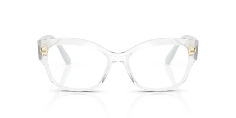 VOGUE EYEWEAR Donna VO5635U 3226 Montature da vista Nylon Bianco Trasparente Pillow Normale miniatura 2