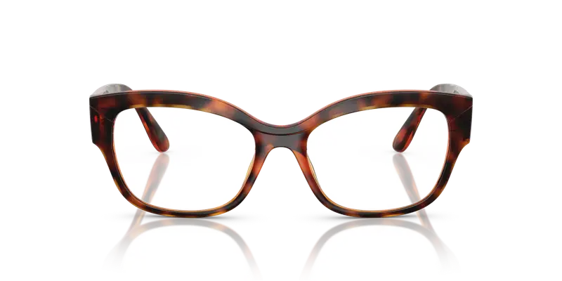 VOGUE EYEWEAR Donna VO5635U W656 Montature da vista Nylon Marrone Trasparente Pillow Normale miniatura 2