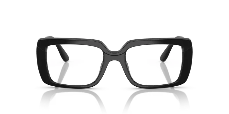 VOGUE EYEWEAR Donna VO5636U W44 Montature da vista Nylon Nero Trasparente Squadrata Normale miniatura 2