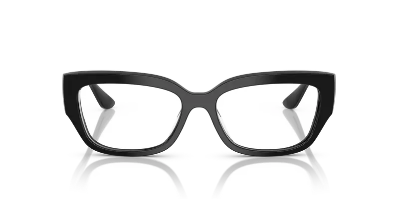 VOGUE EYEWEAR Donna VO5639U W44 Montature da vista Acetato Nero Trasparente Pillow Normale miniatura 2