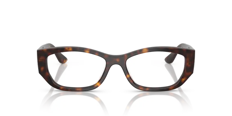 VOGUE EYEWEAR Donna VO5640U W656 Montature da vista Acetato Marrone Trasparente Pillow Normale miniatura 2