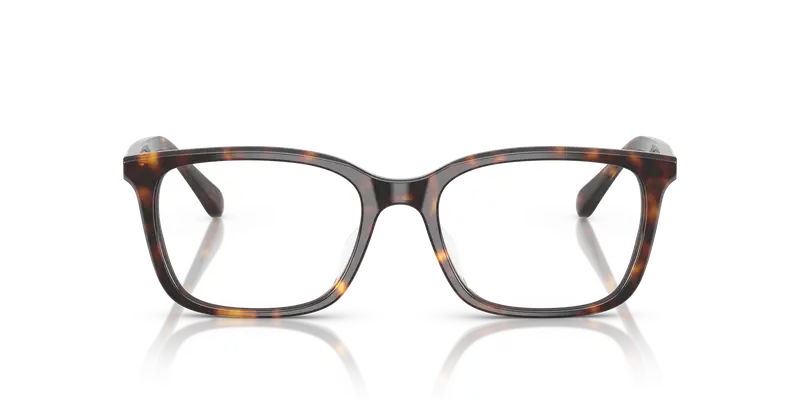 VOGUE EYEWEAR Donna VO5643D W656 Montature da vista Acetato Marrone Trasparente Pillow Normale miniatura 2