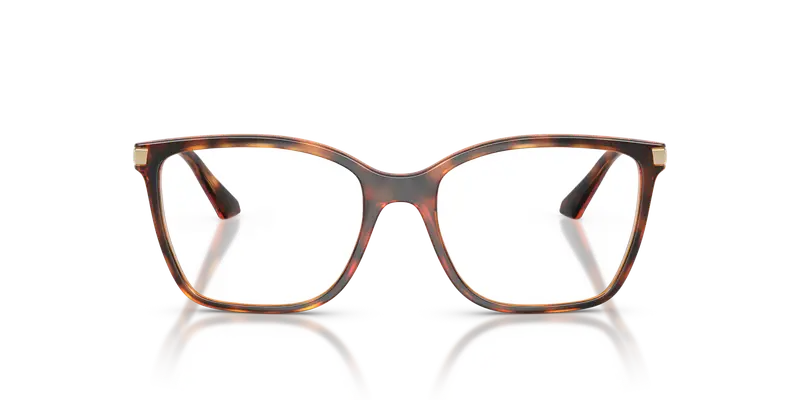 VOGUE EYEWEAR Donna VO5654 W656 Montature da vista Nylon Marrone Trasparente Squadrata Normale miniatura 2