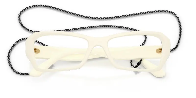 Donna VO5656U 3239 Montature da vista Nylon Bianco Trasparente Farfalla Normale miniatura 2