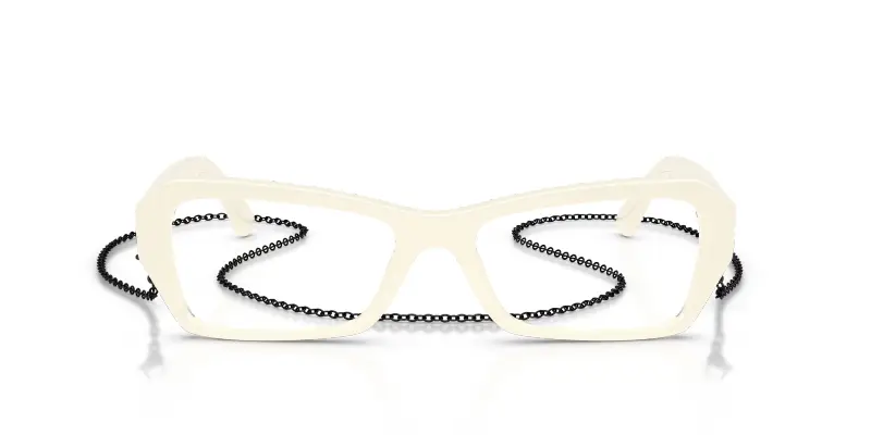 Donna VO5656U 3239 Montature da vista Nylon Bianco Trasparente Farfalla Normale miniatura 3