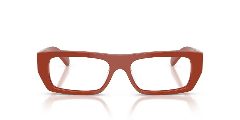 Donna VO5660U 3244 Montature da vista Acetato Marrone Trasparente Squadrata Normale miniatura 3