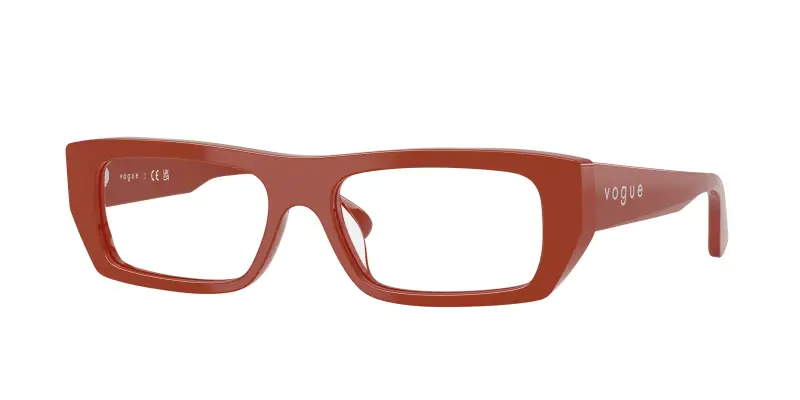 Donna VO5660U 3244 Montature da vista Acetato Marrone Trasparente Squadrata Normale