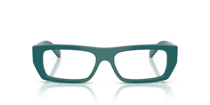 Donna VO5660U 3246 Montature da vista Acetato Verde Trasparente Squadrata Normale miniatura 3