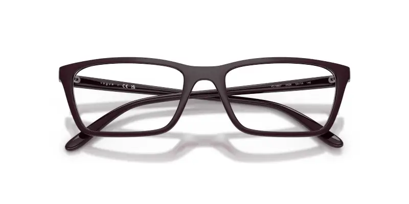 Donna VO5667 2426 Montature da vista Nylon Viola Trasparente Pillow Normale miniatura 2