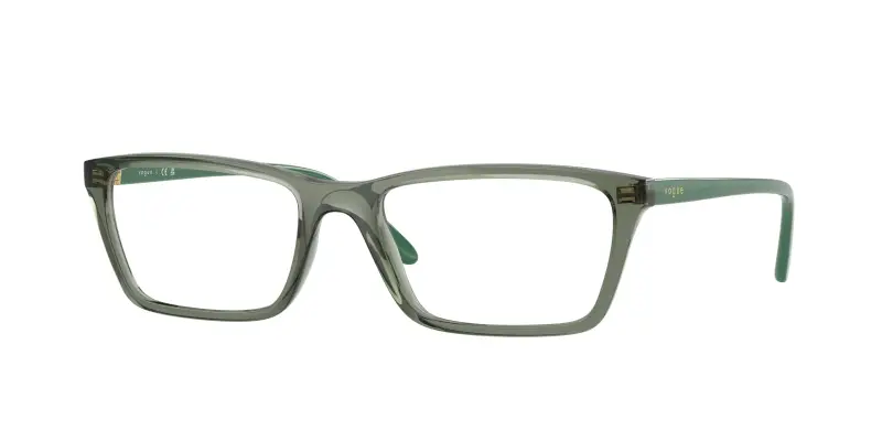 Donna VO5667 3086 Montature da vista Nylon Verde Trasparente Pillow Normale