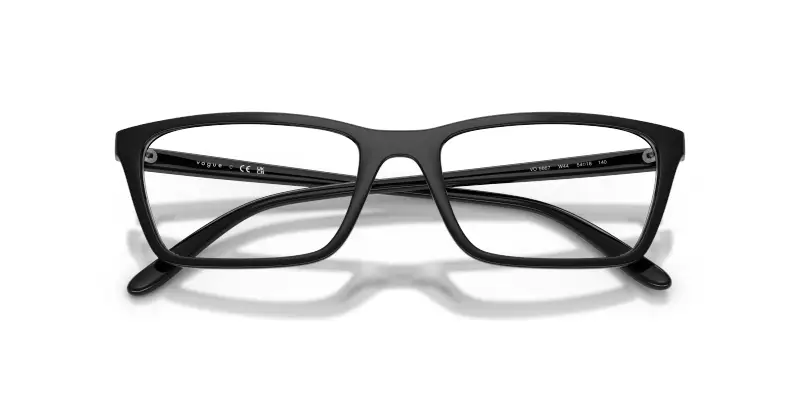 Donna VO5667 W44 Montature da vista Nylon Nero Trasparente Pillow Normale miniatura 2