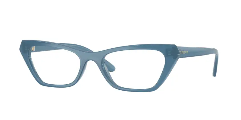 Donna VO5670 3036 Montature da vista Nylon Blu Trasparente Cat Eye Normale