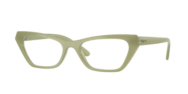 Donna VO5670 3254 Montature da vista Nylon Verde Trasparente Cat Eye Normale