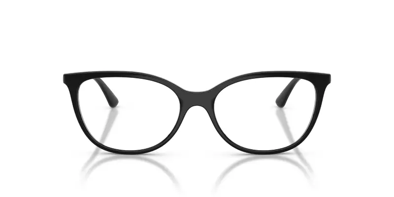 Donna VO5673 W44 Montature da vista Nylon Nero Trasparente Rotonda Normale miniatura 3