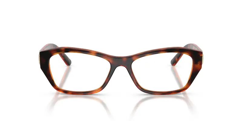 Donna VO5676 W656 Montature da vista Nylon Marrone Trasparente Geometrica Normale miniatura 3