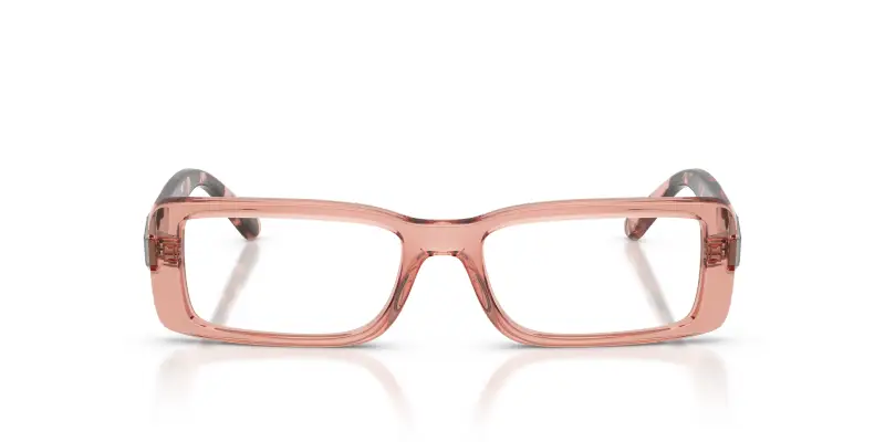 Donna VO5677 2864 Montature da vista Nylon Rosa Trasparente Squadrata Normale miniatura 3