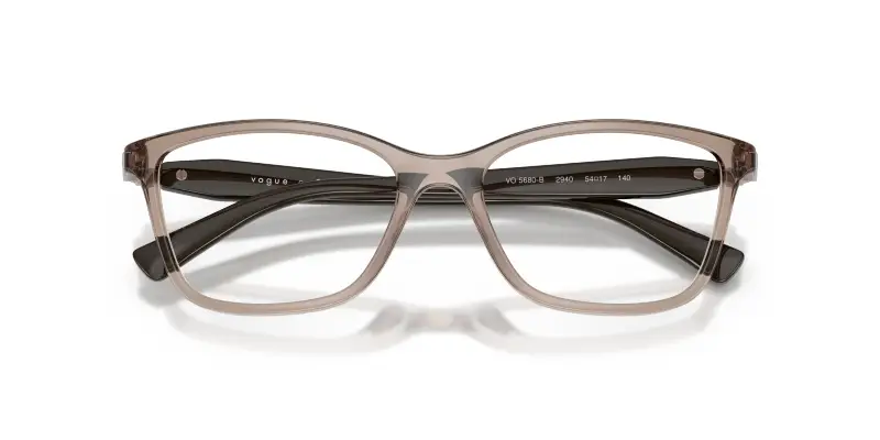 Donna VO5680B 2940 Montature da vista Nylon Marrone Trasparente Pillow Normale miniatura 2