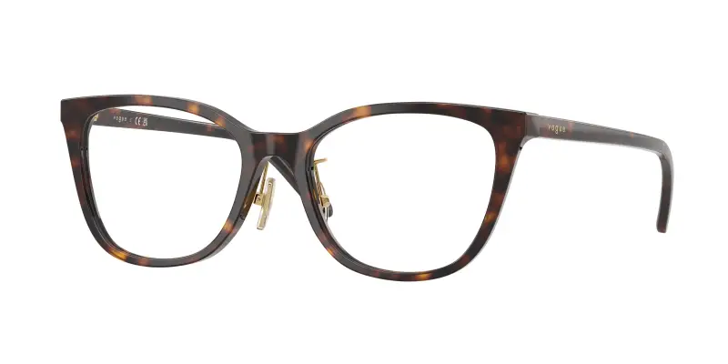 Donna VO5685D W656 Montature da vista Acetato Marrone Trasparente Cat Eye Normale