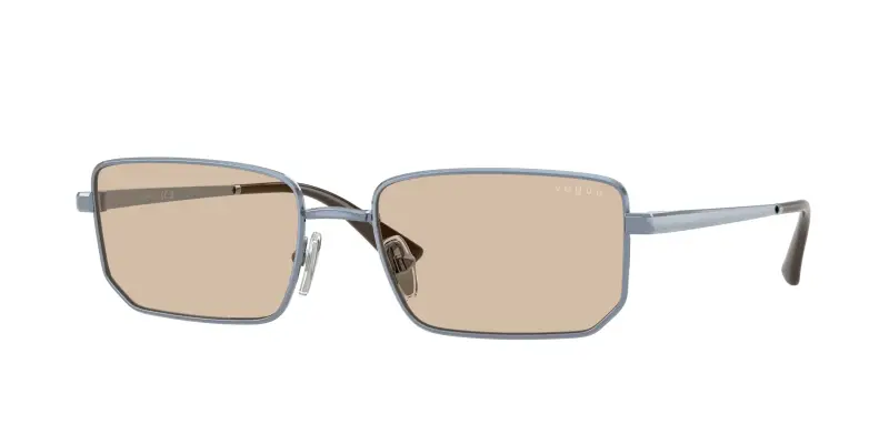 Donna VOGUE EYEWEAR VO4352S 521493 Occhiali da sole Metallo Blu Marrone Geometrica Normale