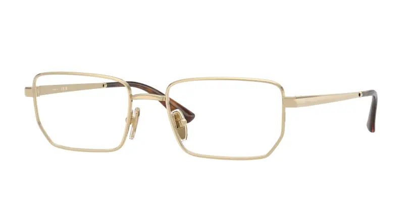 Donna VOGUE EYEWEAR VO4354 848 Montature da vista Metallo Oro Trasparente Geometrica Normale