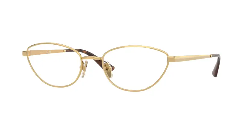 Donna VOGUE EYEWEAR VO4355 280 Montature da vista Metallo Oro Trasparente Farfalla Normale
