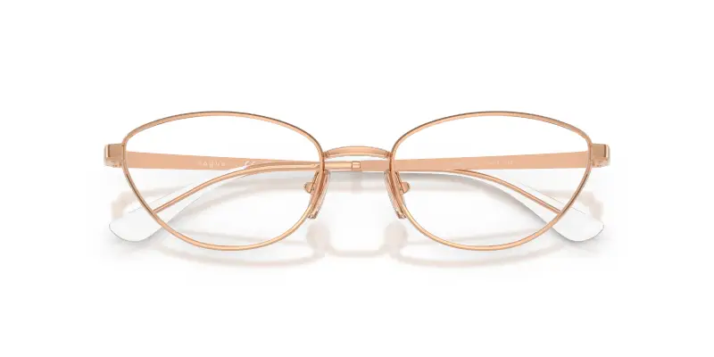 Donna VOGUE EYEWEAR VO4355 5152 Montature da vista Metallo Oro Trasparente Farfalla Normale miniatura 2