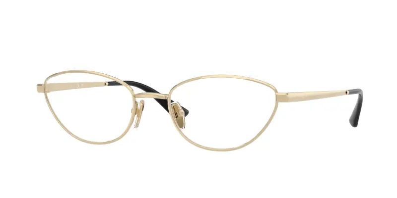 Donna VOGUE EYEWEAR VO4355 848 Montature da vista Metallo Oro Trasparente Farfalla Normale