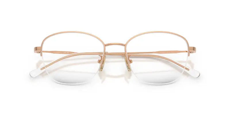 Donna VOGUE EYEWEAR VO4357D 5152 Montature da vista Metallo Oro Trasparente Geometrica Normale miniatura 2