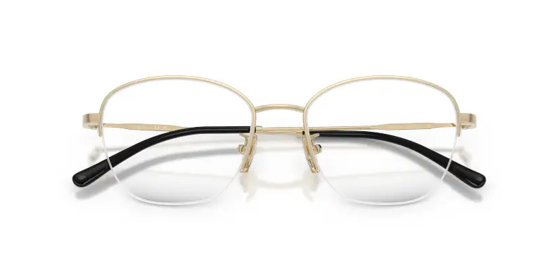 Donna VOGUE EYEWEAR VO4357D 848 Montature da vista Metallo Oro Trasparente Geometrica Normale miniatura 2